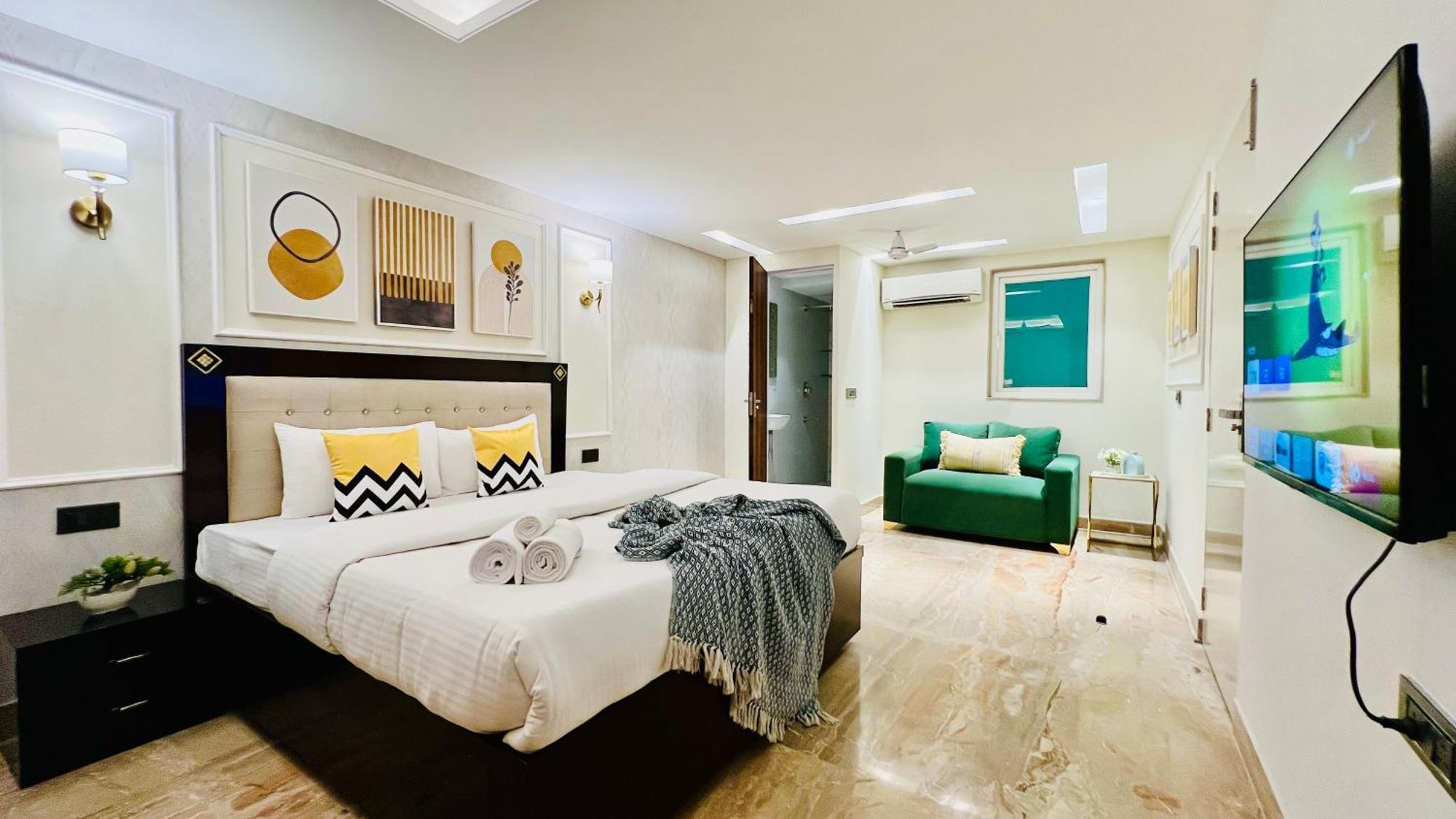 Zen Suites Gurgaon - Luxe Stays Collection Экстерьер фото